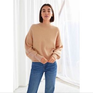 & other stories mock-neck- small